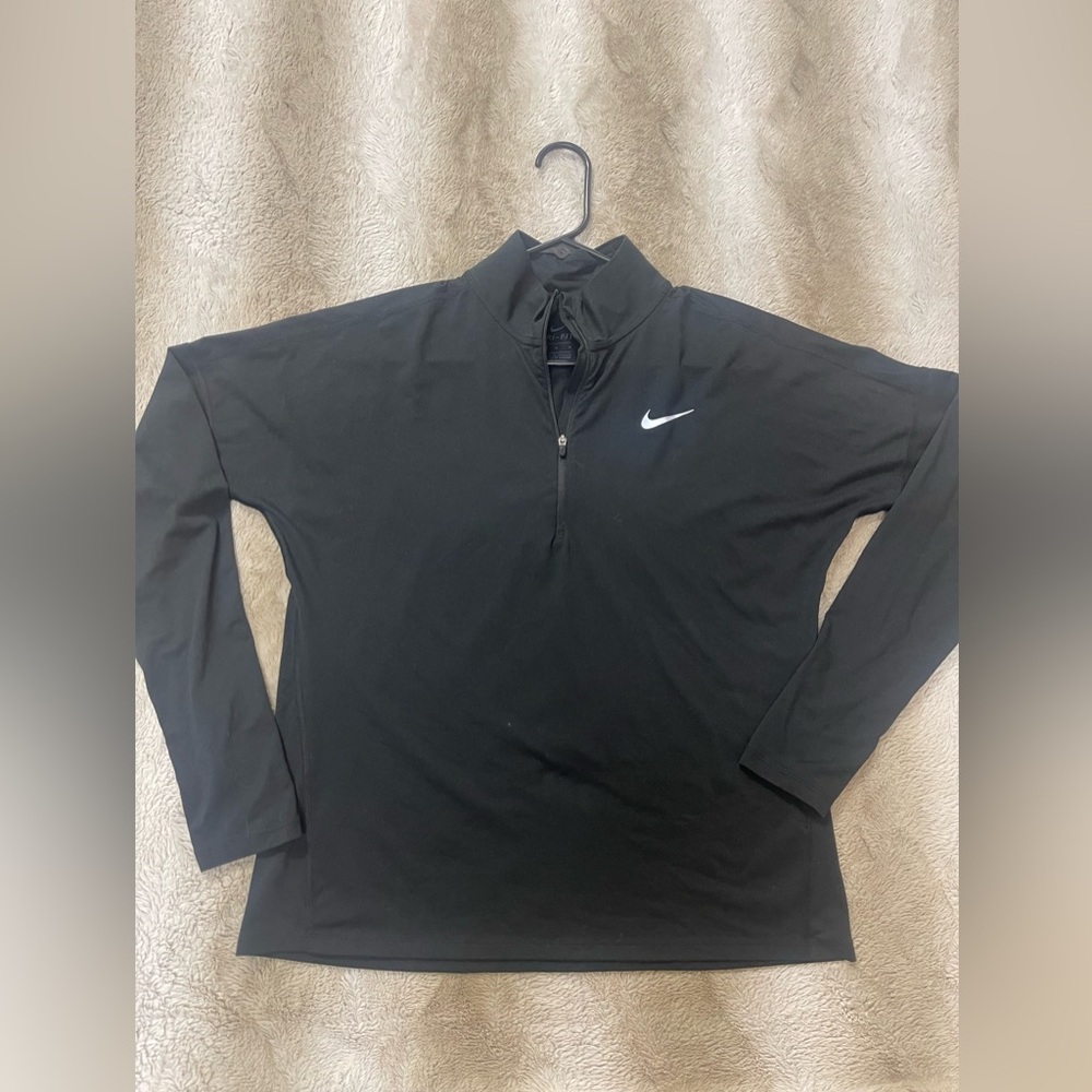 Nike Black Quarter-Zip Pullover